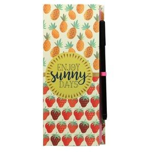 🔥5/$25🔥Enjoy Sunny Days Stationary Notepad w/Pen